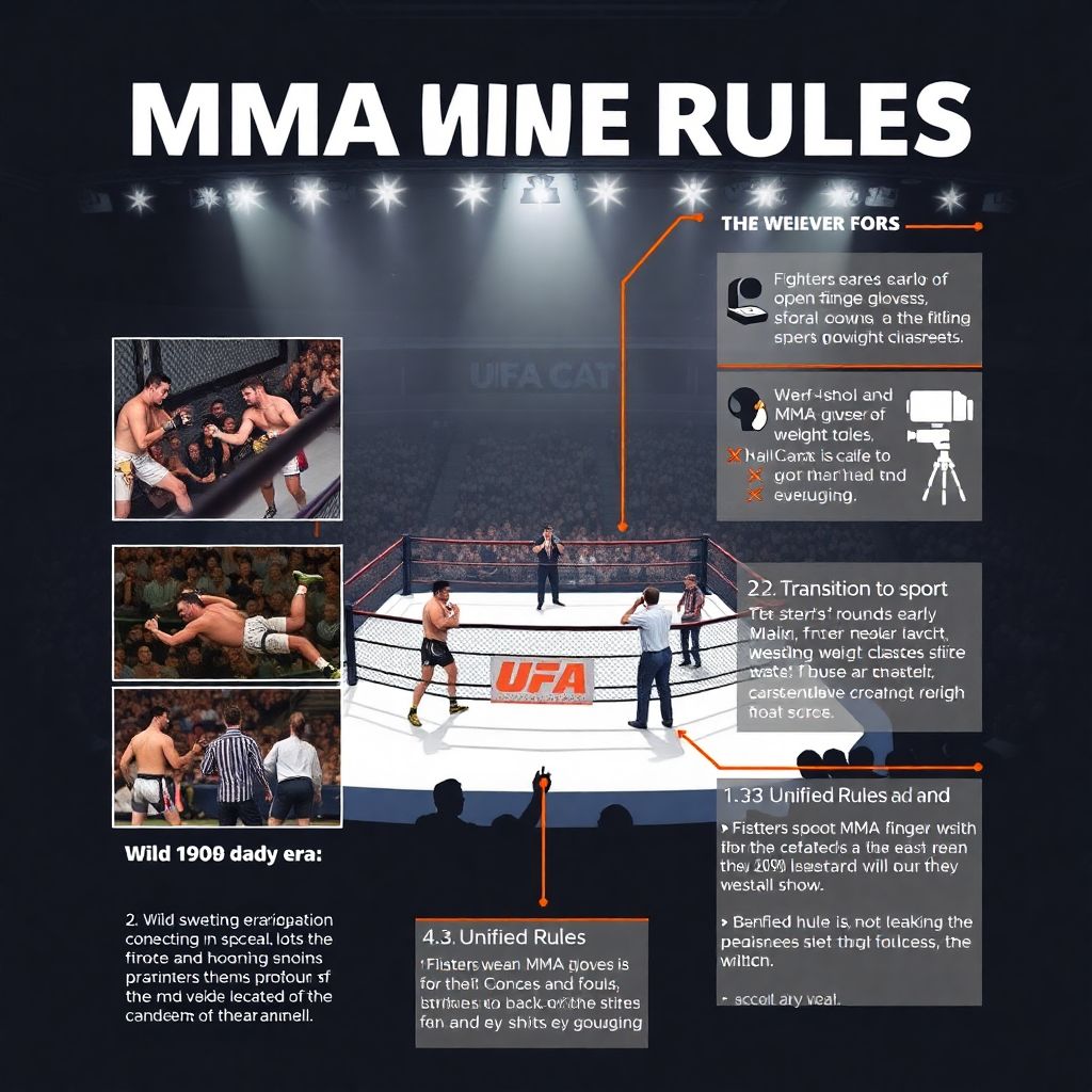 Эволюция правил ММА: путь от «диких» боёв 90-х до современного спортивного стандарта