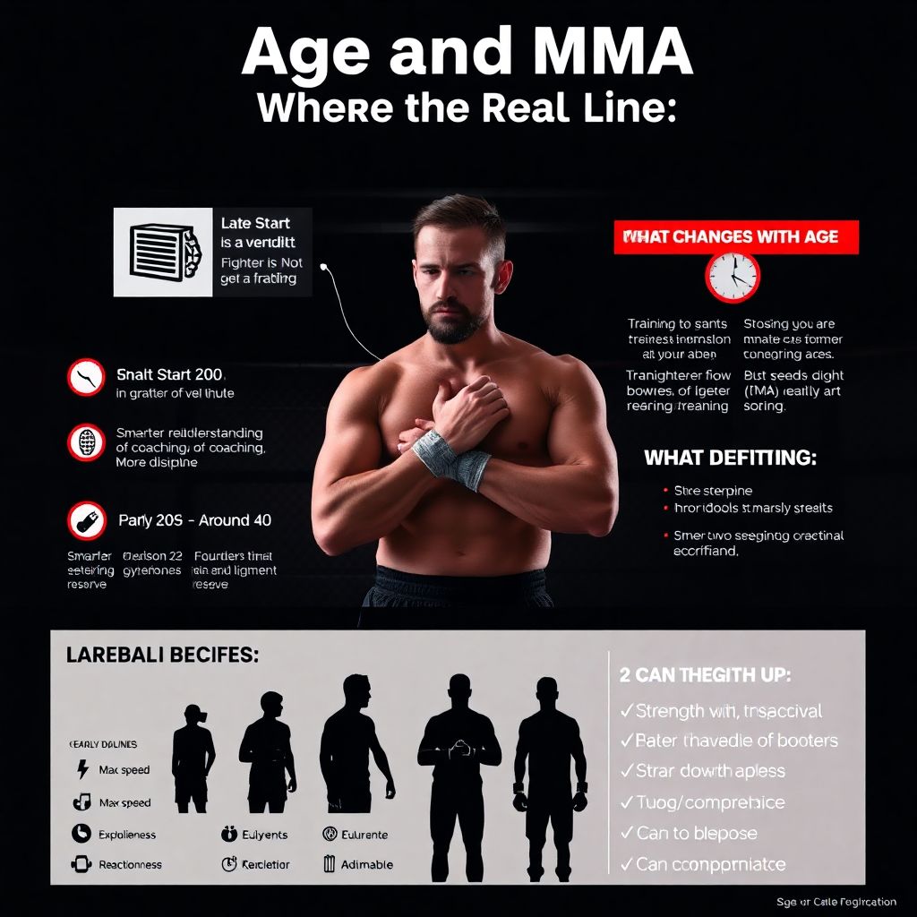 ММА и возраст: поздний старт в профбоях и пределы топ-уровня