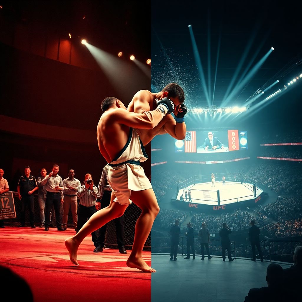Эволюция Ufc: путь от подпольных боёв без правил к мировому виду спорта