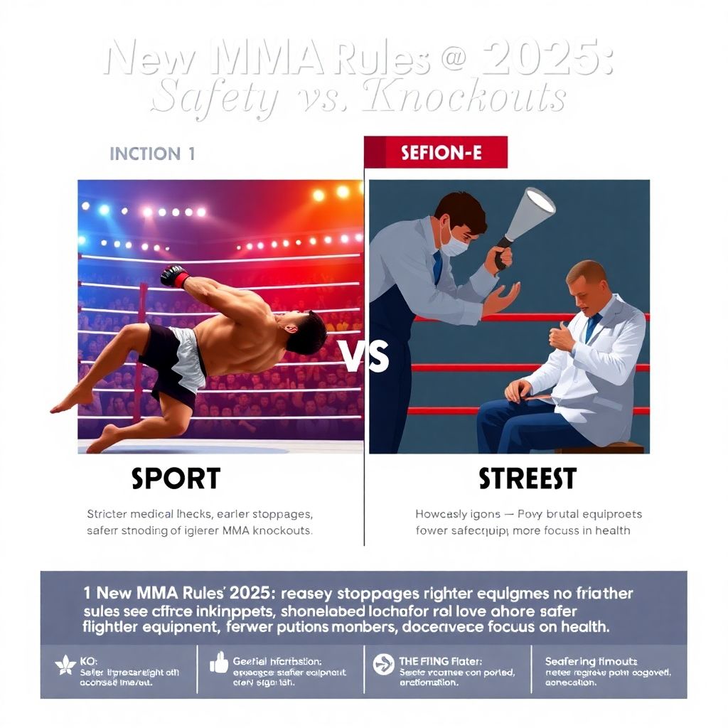 Новые правила и их влияние на зрелищность боёв: безопасность против нокаутов