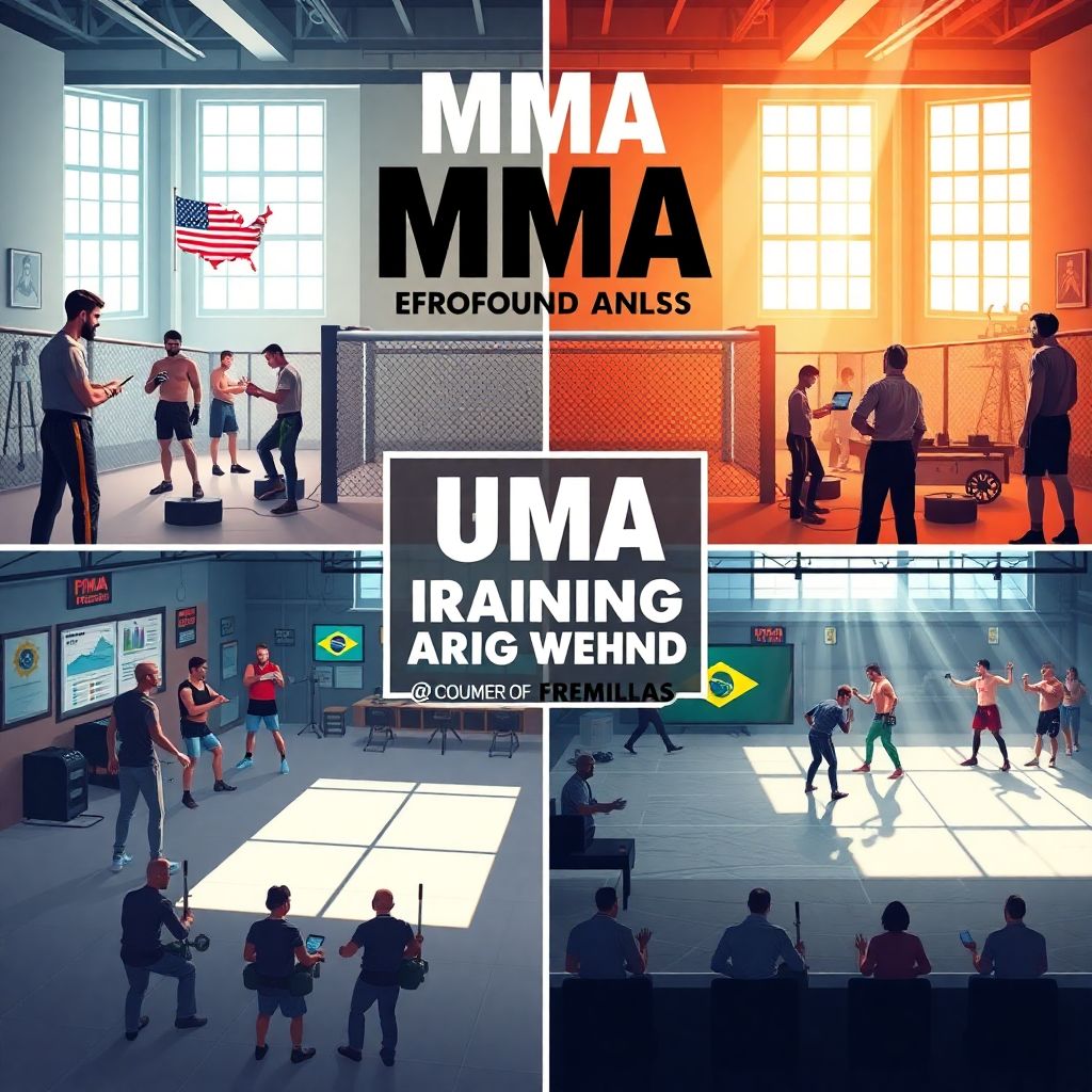 Сравнение школ: подготовка бойца в США, Бразилии, России и Европе