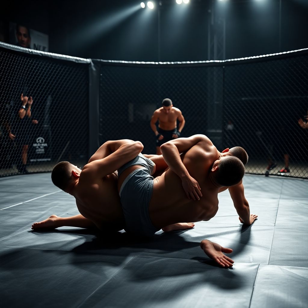 Бразильское джиу-джитсу против грэпплинга: сравнение школ в октагоне
