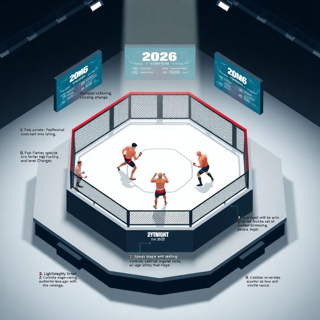 Ключевые тренды современного ММА: анализ боёв от легчайшего до тяжёлого