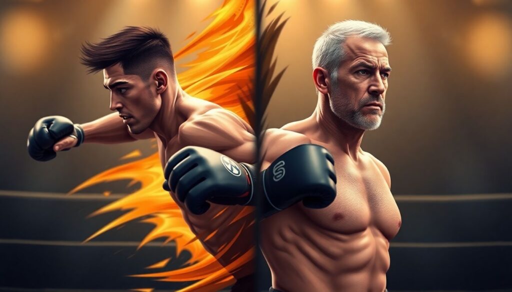 Как меняется стиль боя с возрастом: аналитика карьеры топовых ветеранов октагона - иллюстрация