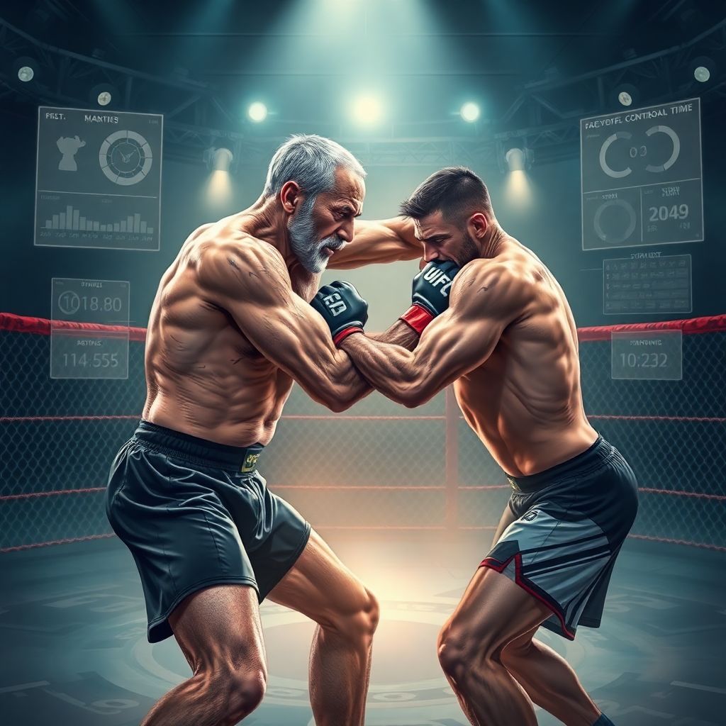 Как меняется стиль боя с возрастом: аналитика карьеры ветеранов октагона