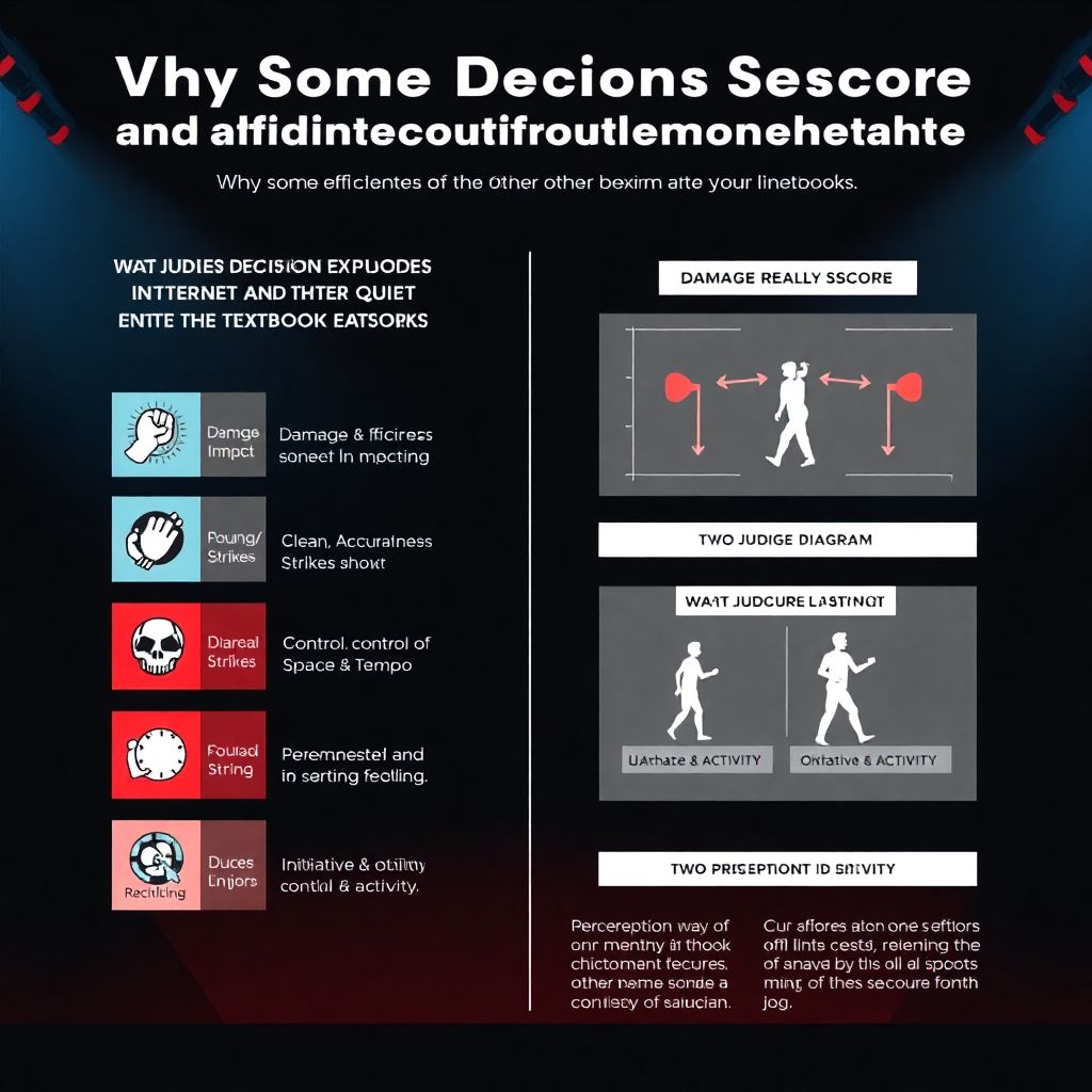 Разбор судейских решений: почему одни бои скандальны, а другие образцовы
