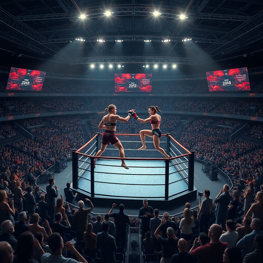 Эволюция женских боёв в ММА: путь от первых поединков до главных боёв вечера