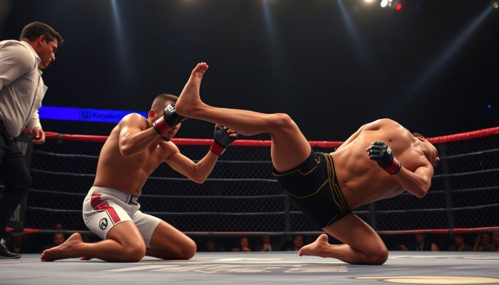 История величайших камбэков в ММА: бои, в которых всё решилось в одну секунду - иллюстрация