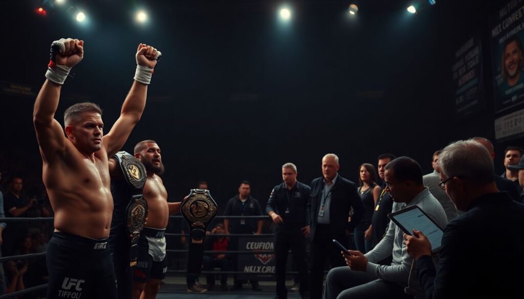 Главные интриги предстоящего турнира UFC: кто может стать новым претендентом на пояс - иллюстрация