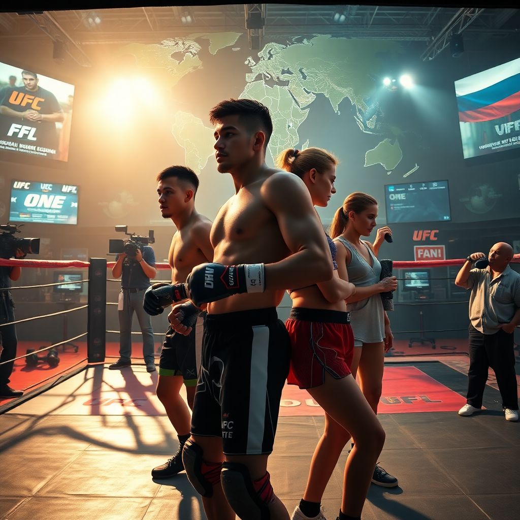 ММА в России и мире: сравнение инфраструктуры, промоушенов и развития бойцов