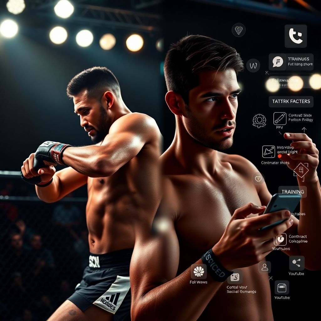 Как социальные сети и медиа влияют на карьеру бойца и его матчи