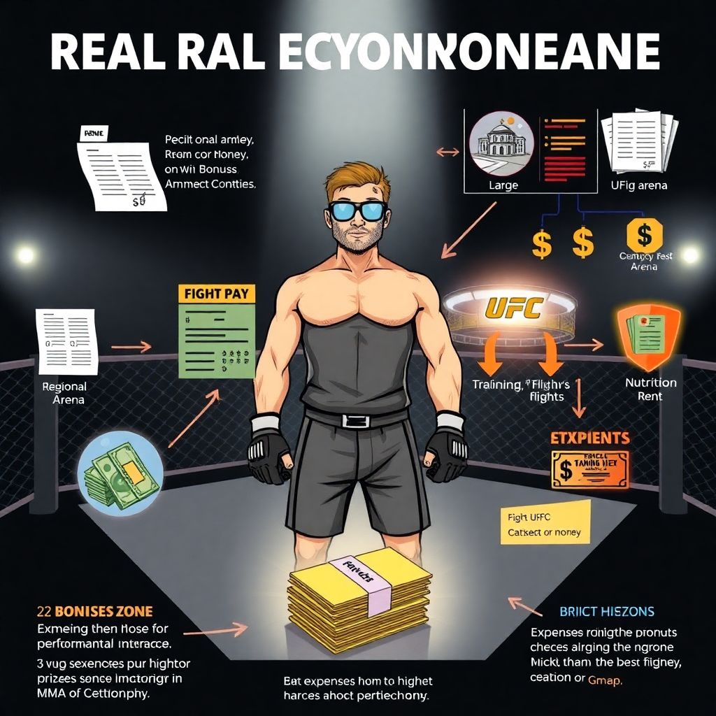 Экономика ММА: из чего складывается доход современного бойца