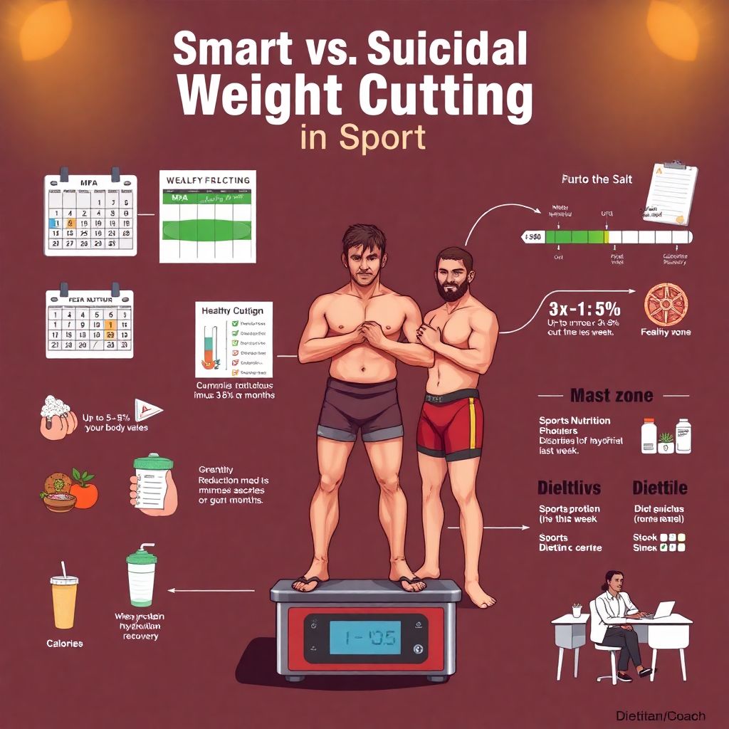 Сгонка веса в спорте: мифы и реальность, как топ-спортсмены делают вес