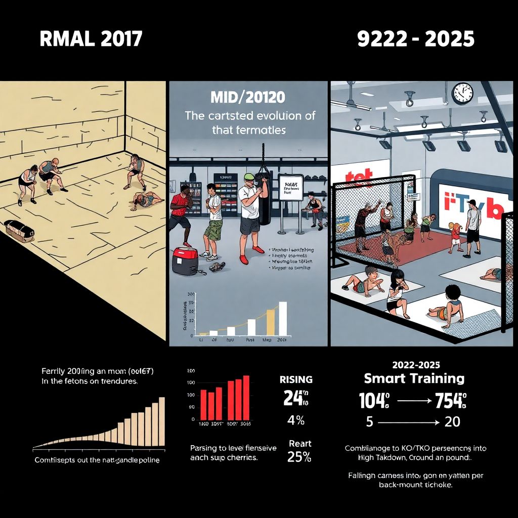 Эволюция стиля боя в ММА: от грэпплинга до кроссфита