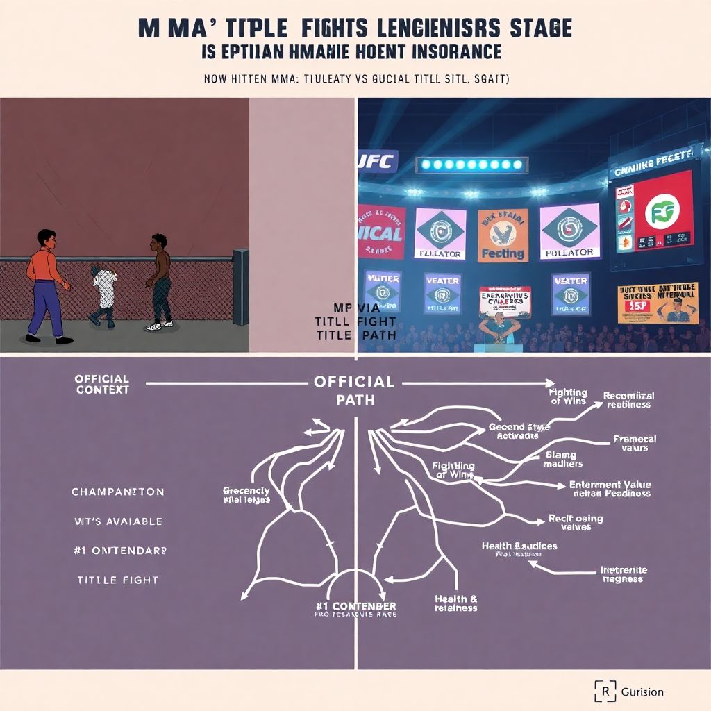 Путь претендента: как формируется титульный бой и кто влияет на матчмейкинг