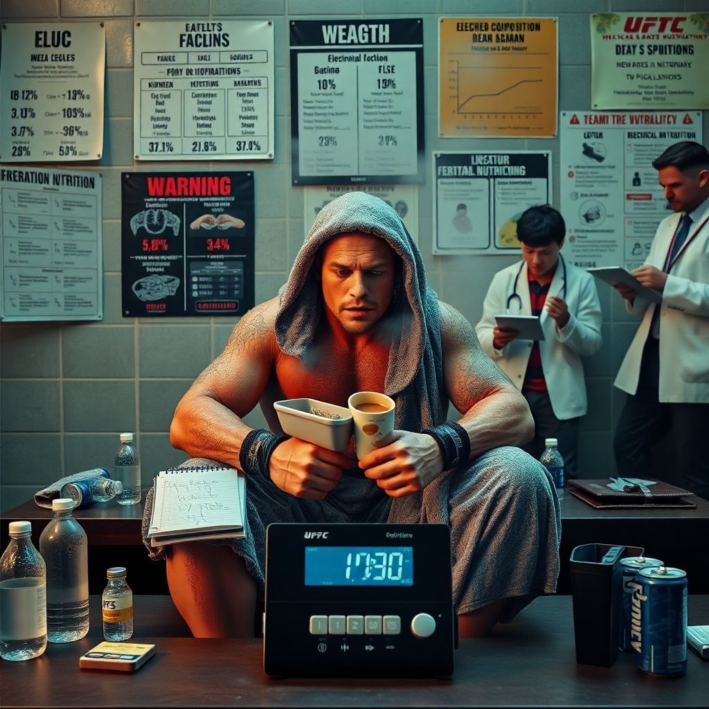 Как работает весогонка в ММА: физиология, риски и будущее категорий