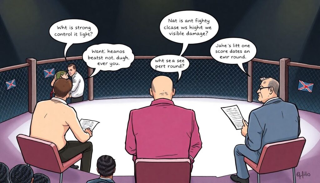 Спорные решения судей: разбор резонансных боёв и проблемы оценки в ММА - иллюстрация