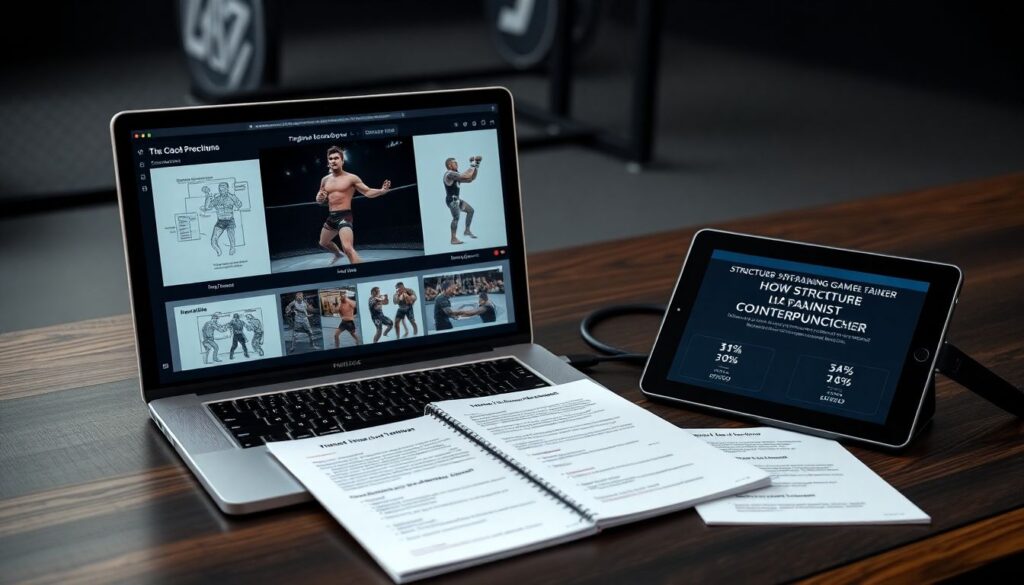 Технико-тактический разбор: как работает прессингующий стиль против контрпанчера в клетке - иллюстрация