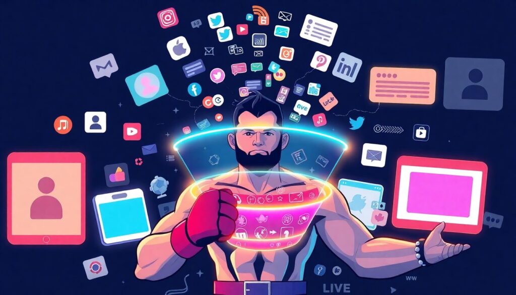 Как социальные сети и YouTube изменили карьеру бойцов и работу промоушенов - иллюстрация