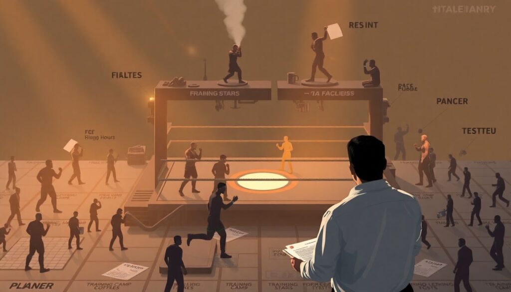 Как промоушены строят карьеры новичков: матчмейкинг, раскрутка и скрытые риски для бойцов - иллюстрация