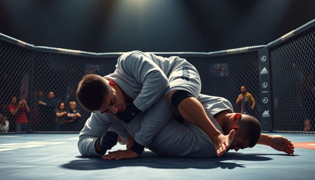 Разбор стиля: как действует борец, который научился «непобеждаемому» джиу-джитсу в клетке - иллюстрация