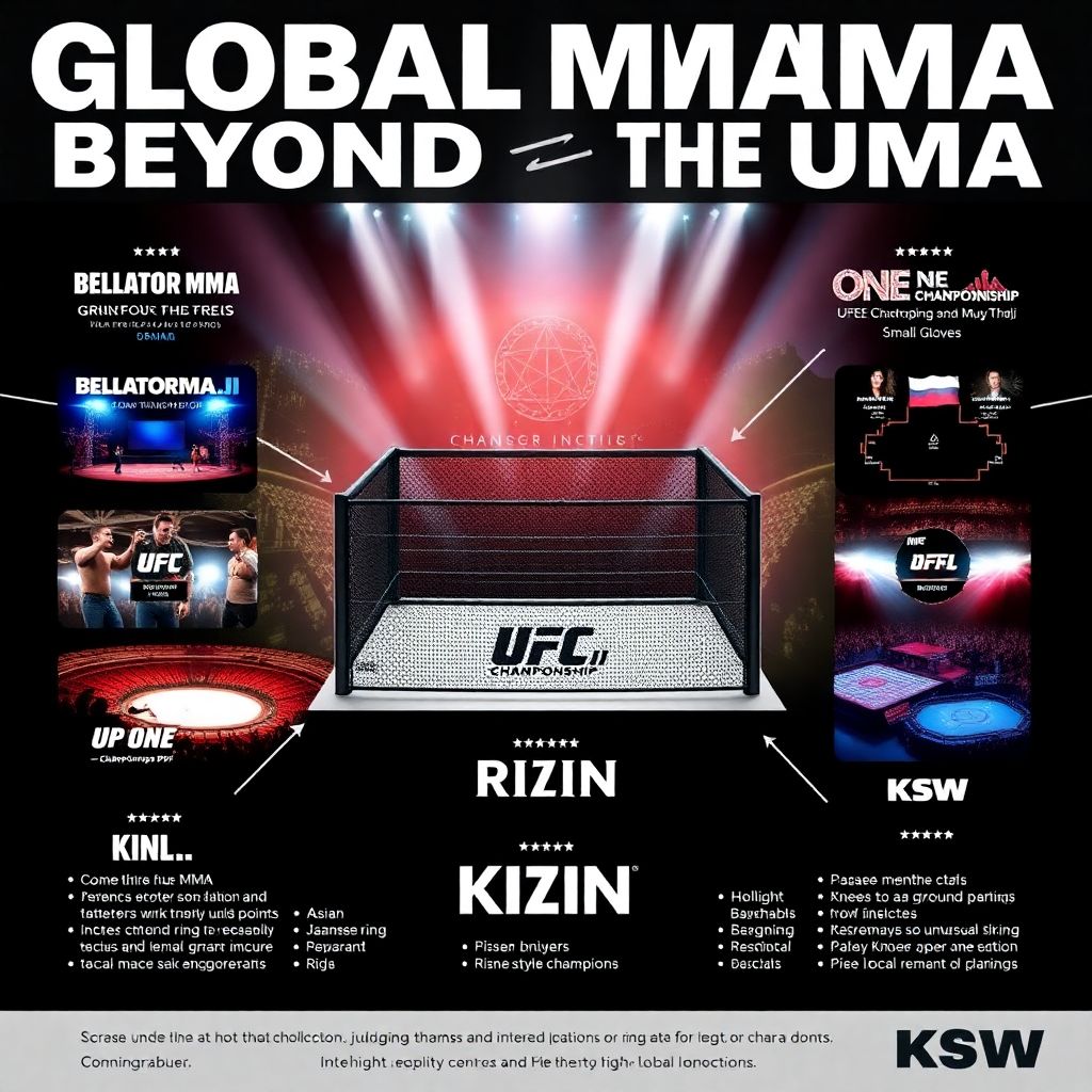 ММА вне Ufc: сильнейшие промоушены мира и их отличия в стилях боёв