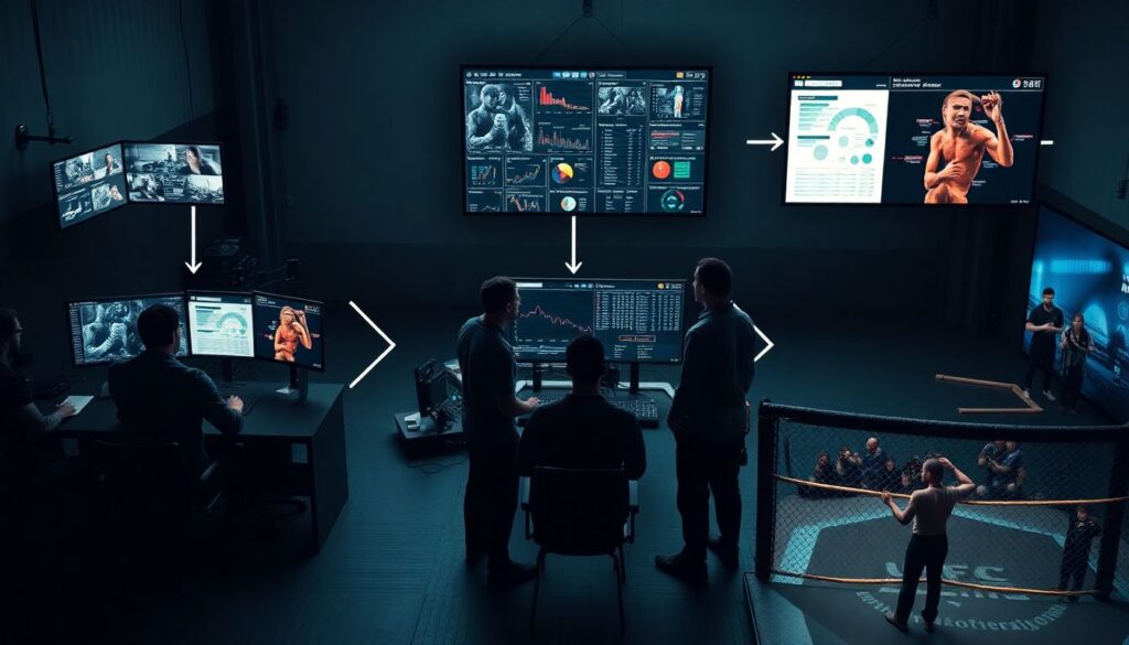 Как аналитика помогает бойцам и тренерам: работа с видео, статистикой и данными - иллюстрация