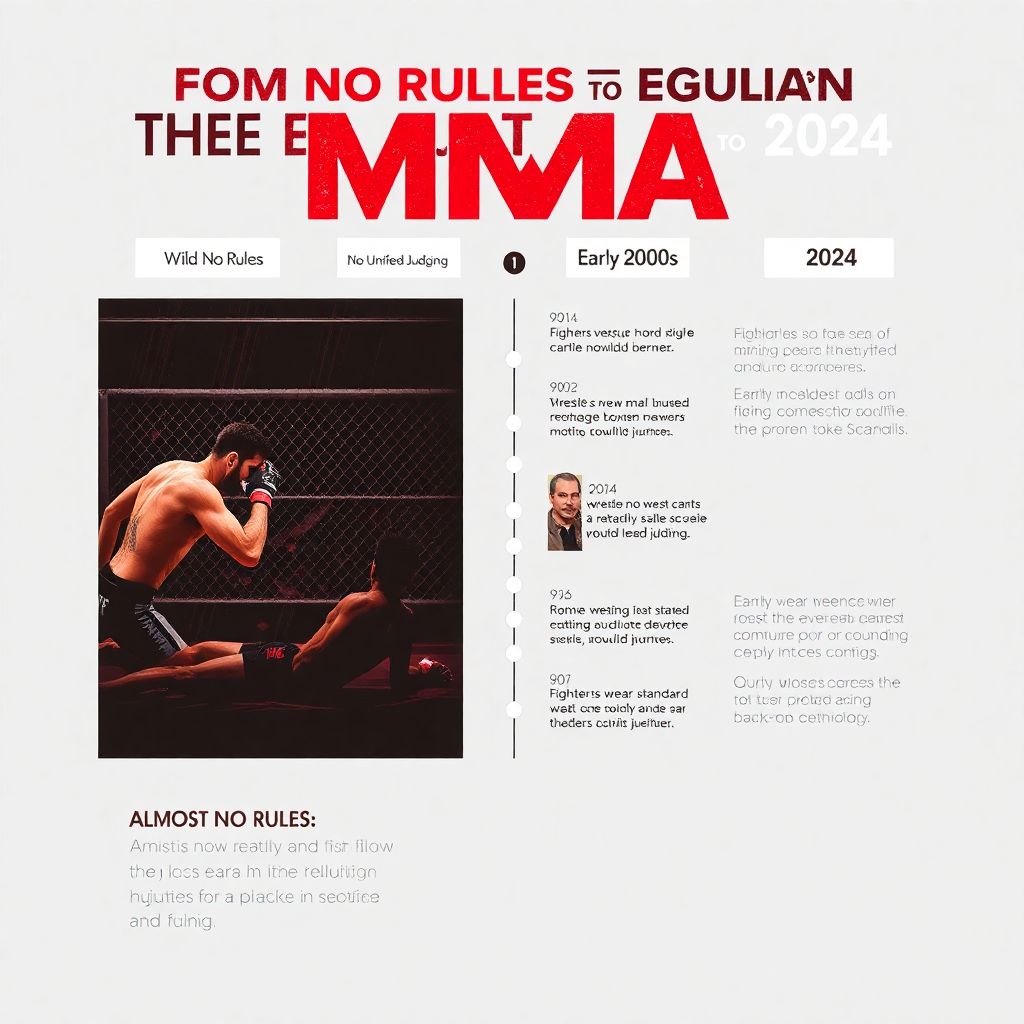 Эволюция правил ММА: путь от дикого запада боев до современных регламентов