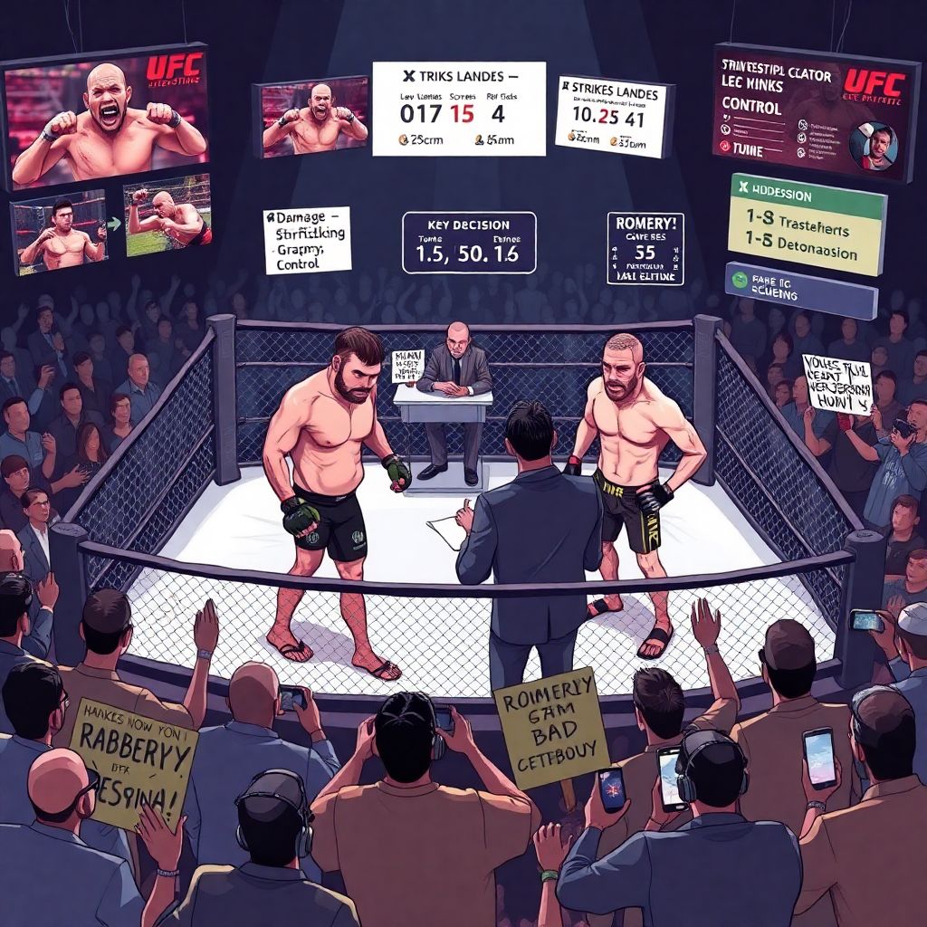 Самые спорные решения судей в истории ММА и их влияние на карьеры бойцов
