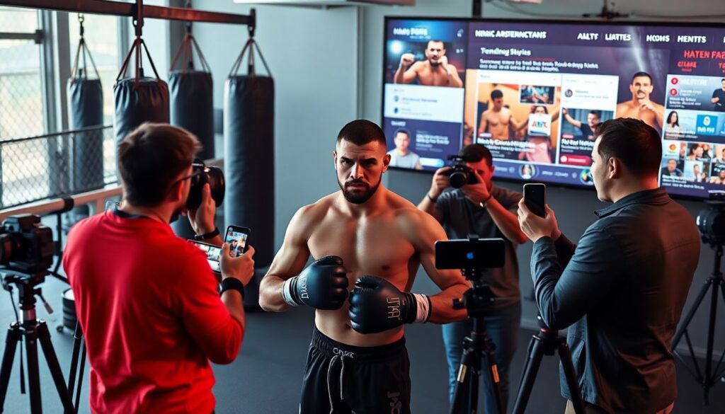 Как социальные сети и trash talk помогают (и мешают) бойцам строить карьеру - иллюстрация
