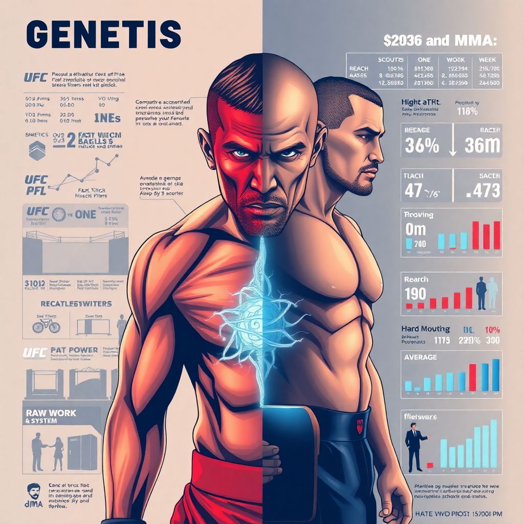 Генетика или труд: что важнее для успеха в ММА по мнению экспертов