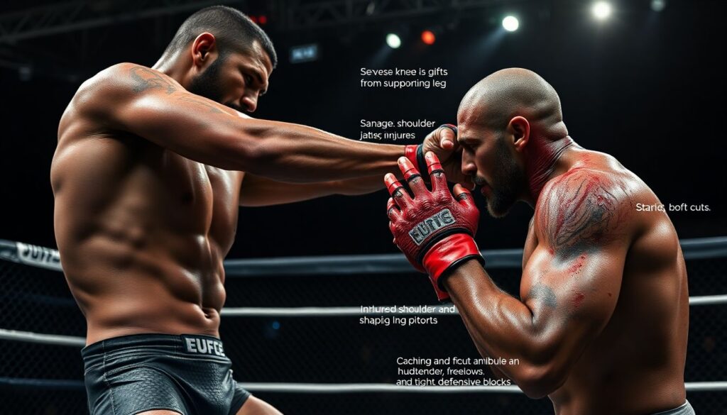 Травмы в ММА: самые частые повреждения, их профилактика и реальные истории восстановления бойцов - иллюстрация
