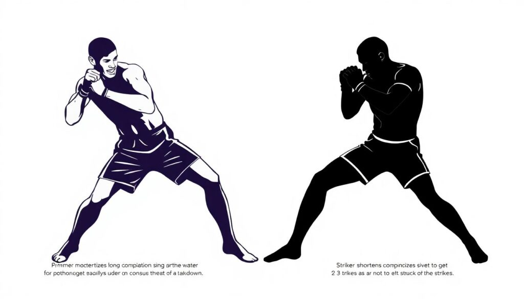 Тактика «анти-борец»: как ударникам выживать против топовых грэпплеров в современном ММА - иллюстрация