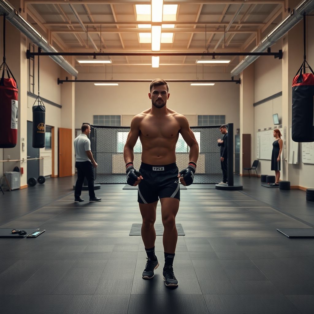 День профессионального бойца ММА в лагере подготовки: тренировки, режим, восстановление