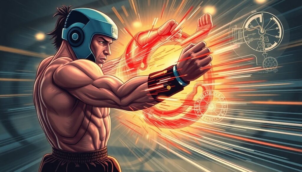 Скрытая физика нокаута: биомеханика удара в ММА простыми словами - иллюстрация