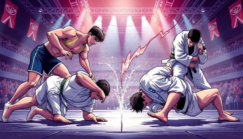 Тренды в технике борьбы в ММА: почему грэпплинг снова решает исход титульных боёв - иллюстрация