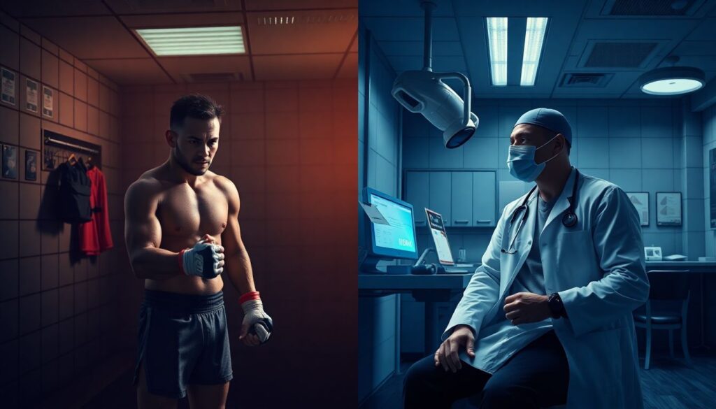 Научный взгляд на ММА: что говорят исследования о травмах, восстановлении и долголетии в спорте - иллюстрация