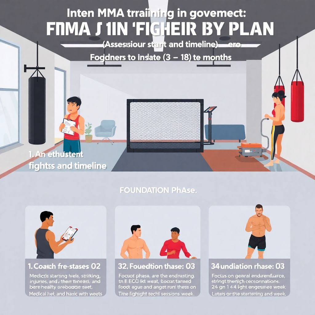 Как строить тренировочный план новичку в ММА для перехода к любительским боям