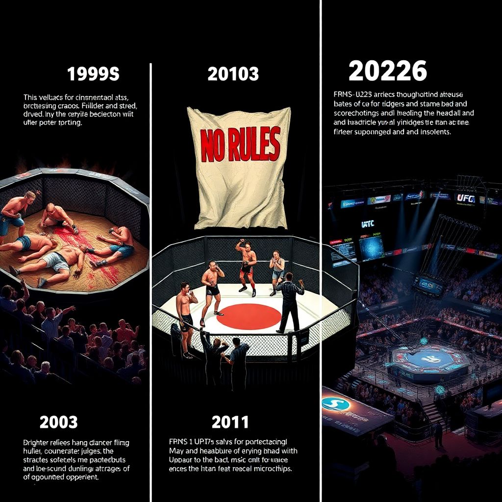 Эволюция правил ММА: путь от драк без правил к современному регламенту