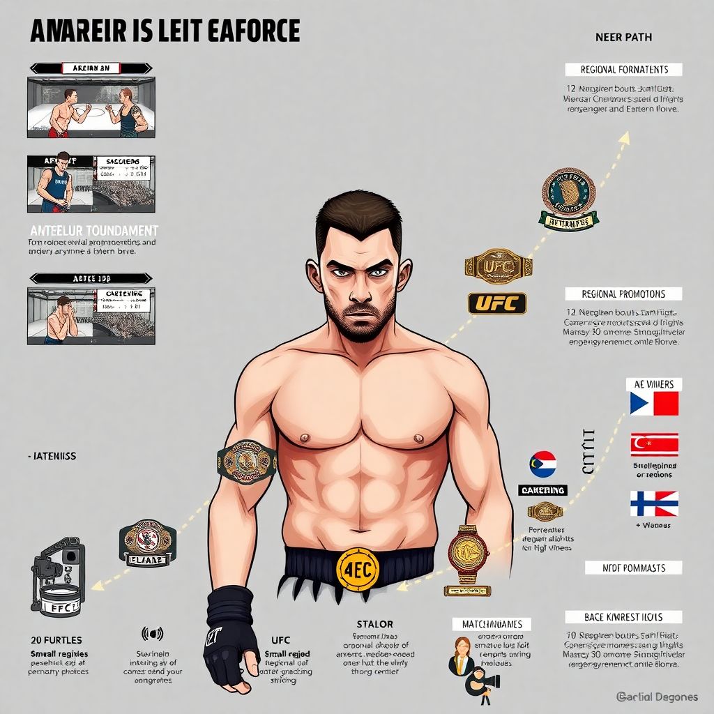 Путь бойца от любителя до профи: региональные промоушены и крупные лиги