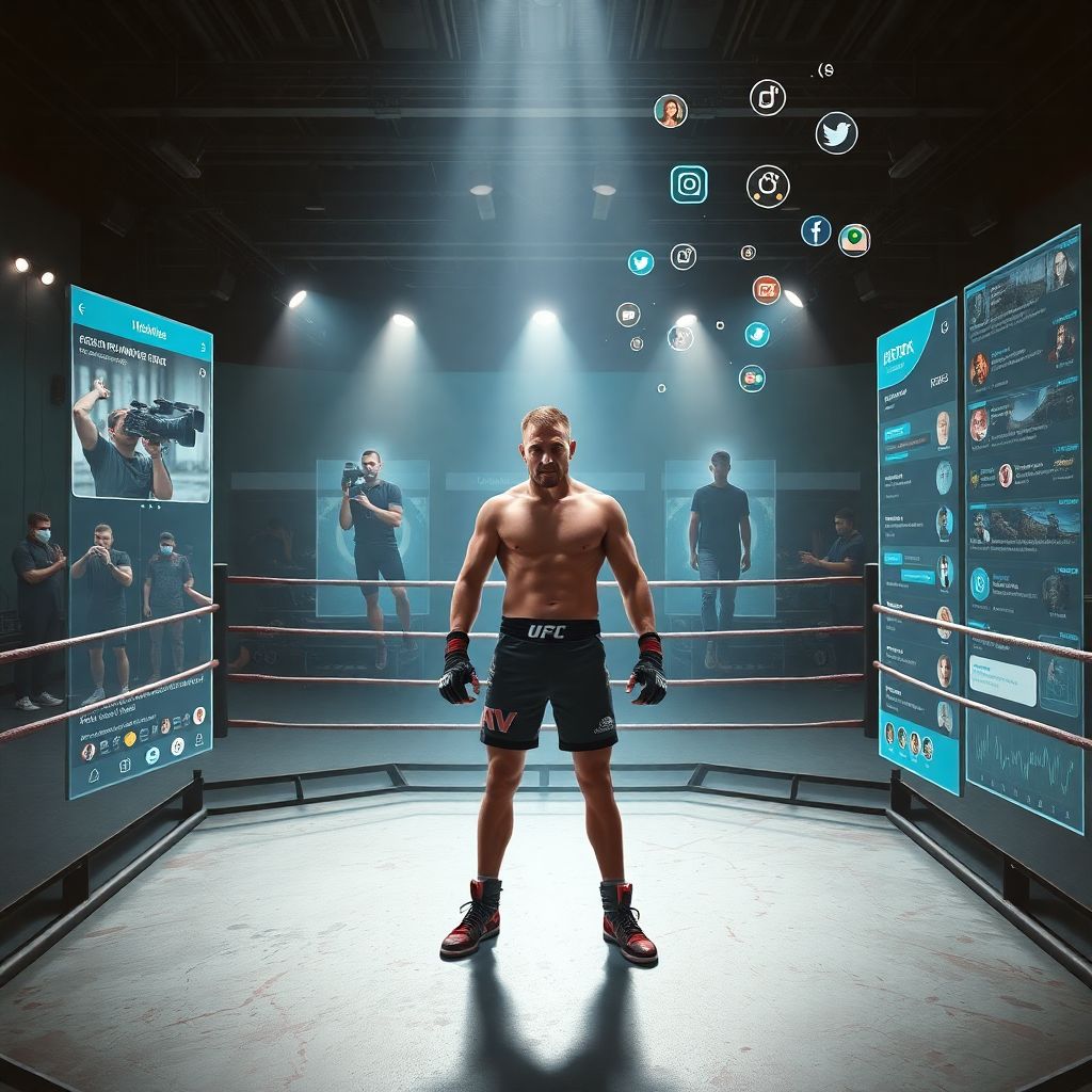 Давление медиапространства: как социальные сети формируют карьеру бойца