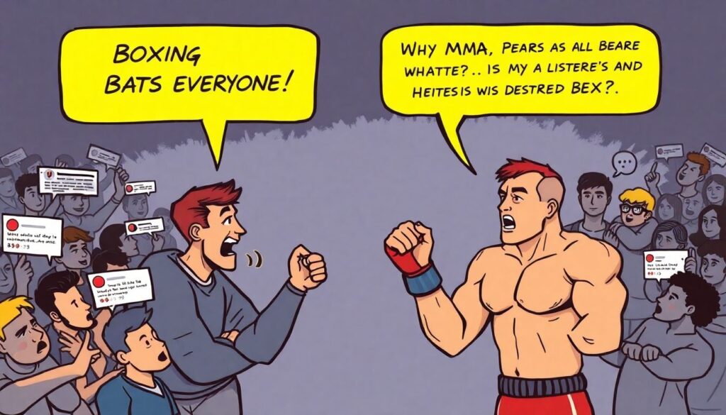 Разбор тренда на «кроссовер-бои»: боксеры против бойцов ММА - иллюстрация