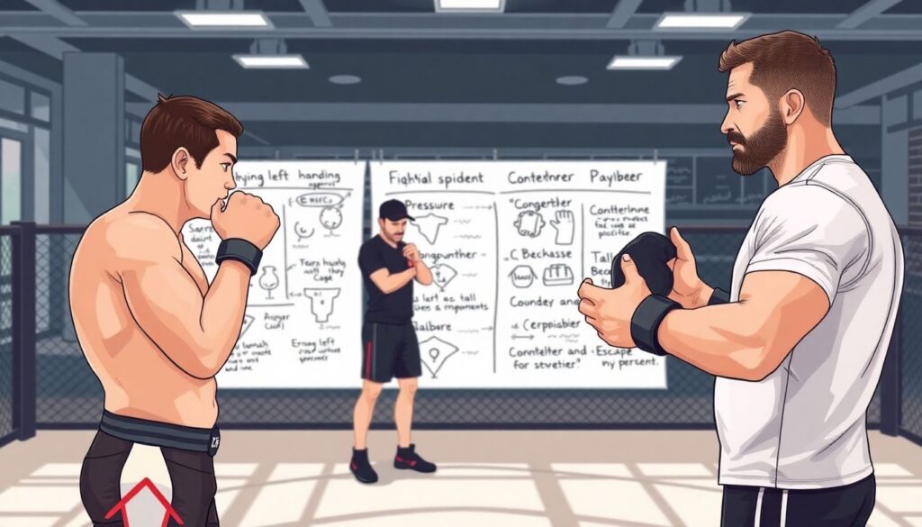 Тактика под давлением: как бойцы принимают решения в критические секунды поединка - иллюстрация