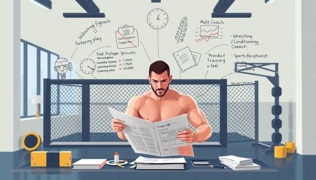 Секреты подготовки к пятираундовым боям: как топовые бойцы строят свой тренировочный лагерь - иллюстрация