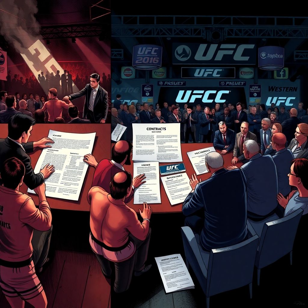Как менялась структура контрактов в ММА: от Pride до современных промоушенов