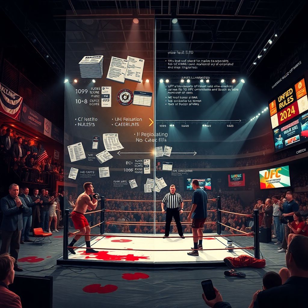 Эволюция правил в ММА: путь от дикого запада 90-х до атлетических комиссий