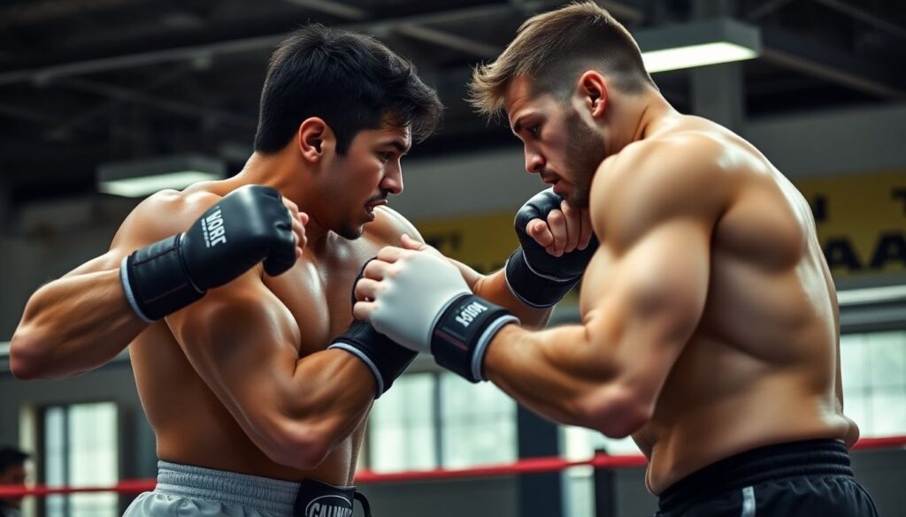 Сравнение стилей: грэпплер против ударника — что решает исход поединка на топ-уровне - иллюстрация