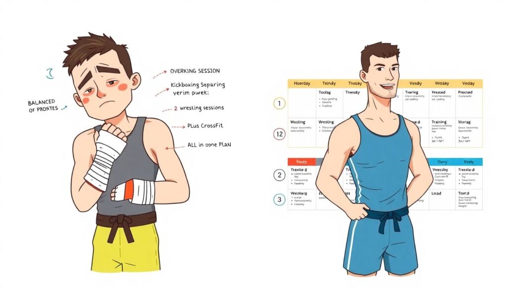 Сравнение стилей: грэпплер против ударника — что решает исход поединка на топ-уровне - иллюстрация