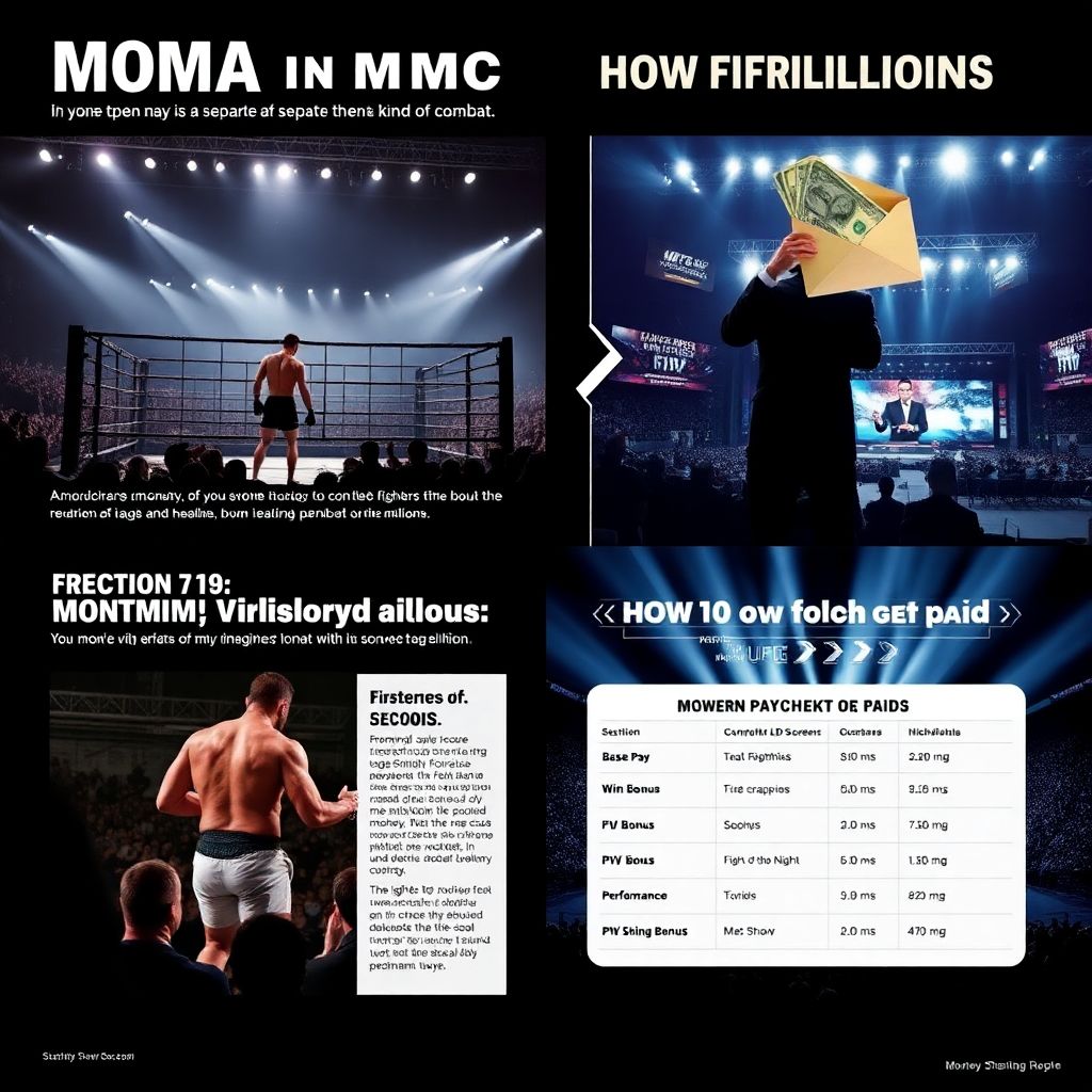 Финансовая сторона ММА: сколько зарабатывают бойцы, гонорары и спонсоры