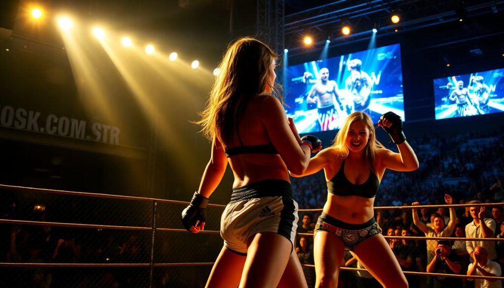 Трансформация женского ММА: путь от скепсиса до главных боёв вечера - иллюстрация